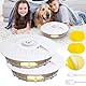 Flohfalle für Wohnung, 2 Pcs Flohlichtfalle Flohfalle für den Innenbereich mit Gelbsticker, Flohfallen Floh Läuse Testsieger Flohlampenfallen mit 4 Lichtmodi für Wohnung Zuhause Teppiche Bettwäsche