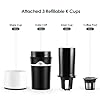 Besmall coffee cup FA-G309370 Cold Brew Coffee Maker Coffee Cold Brew set med filterkapselkopp, kaffesked och rengöringsborste #2