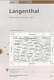  1128 Langenthal: Madiswil - Huttwil - Zell (Landeskarte 1:25 000)