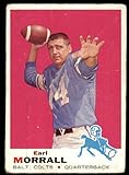 1969 Topps # 250 Earl Morrall Baltimore Colts (Football Card) POOR Colts Michigan St