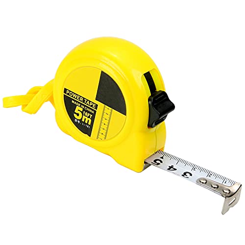 Cinta Métrica 5 m Largo 19 mm Ancho Cuerpo Plástico