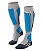 Produktbild FALKE Herren Skisocken SK2 Wool, Wolle, 1 Paar, Grau (Light Grey 3400), 39-41