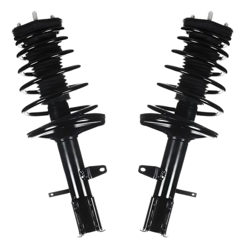 Image of Detroit Axle - AWD 8pc Struts Kit for Toyota 2009 2010 2011 2012 Venza, Front and Rear Struts w /Coil Spring Sway Bar Links Replacement Suspension Quick Install Ready Strut Shock Assembly
