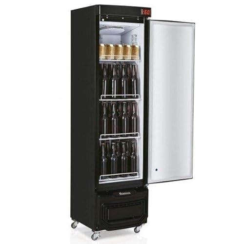 Refrigerador Vertical Cervejeira 220v Frost Free Gelopar Preto