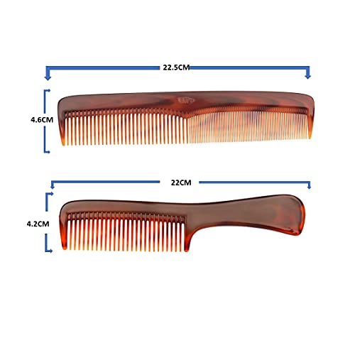 Image of Lily Stylish kangi Hair Combs for Women, Pack of 2 Cherry