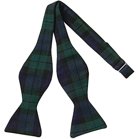 Nœud papillon tartan noir - Great British Tie Club Cover