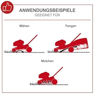 Scheppach MS175-51 Benzin Rasenmäher mit Radantrieb | 5,4 PS | 51cm Schnittbreite | 65L Korb | Stahlgehäuse | 8-Fach Verstellung | Mulchfunktion | Seitenauswurf | Reinigungsfunktion | inkl. Motoröl