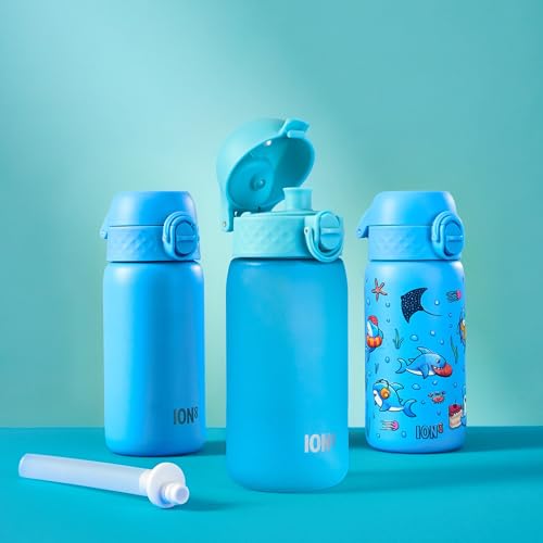 Miniatura 6 de Ion8 Pajita Reutilizable Para Botellas De Agua, 320ml, 350ml, 400ml, Pajita Ancha De Fácil Limpieza, Aptas Para Lavavajillas, Transparentes, Tamaño Pequeño