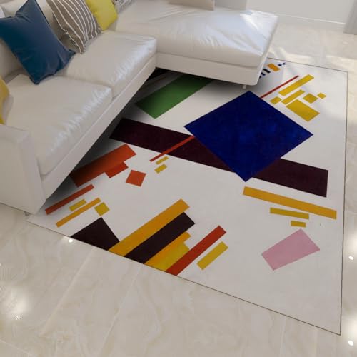 Tapis de composition suprématiste salon 150x240cm