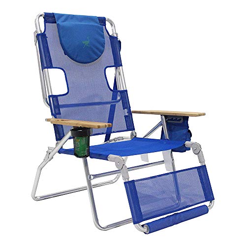 Ostrich 16in Altitude 3N1 Beach Chair & Lounger Beachfront Decor