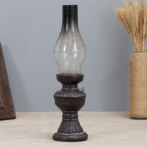 Lampe Antique à Huile de Kérosène pour une Déco Campagnarde