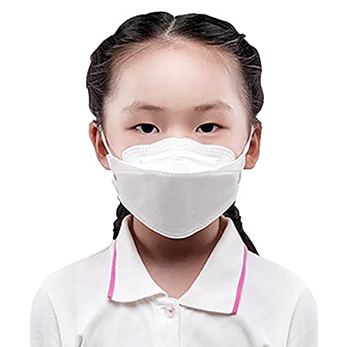 Wowobjects® 4 Layer High Filtration KF94 gives N95* Level protection Mask for face Anti Pollution and protective Face mask (for Boys and Girls) N95 Mask for Kids | Suitable for 4-12 Years Kid | White | Pack of 20 Wowobjects® 4 Layer High Filtration KF94 gives N95* Level protection Mask for face Anti Pollution and protective Face mask (for Boys and Girls) N95 Mask for Kids | Suitable for 4-12 Years Kid | White | Pack of 20
