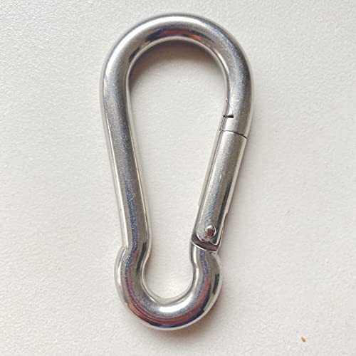 GARD & ROCK - Mousqueton INOX Ø8 pour voiles d'ombrage et hamacs Cover