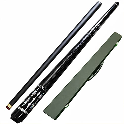 Taco de billar Pool Cue de 145 cm y 19 oz con punta 10 mm miniatura 1