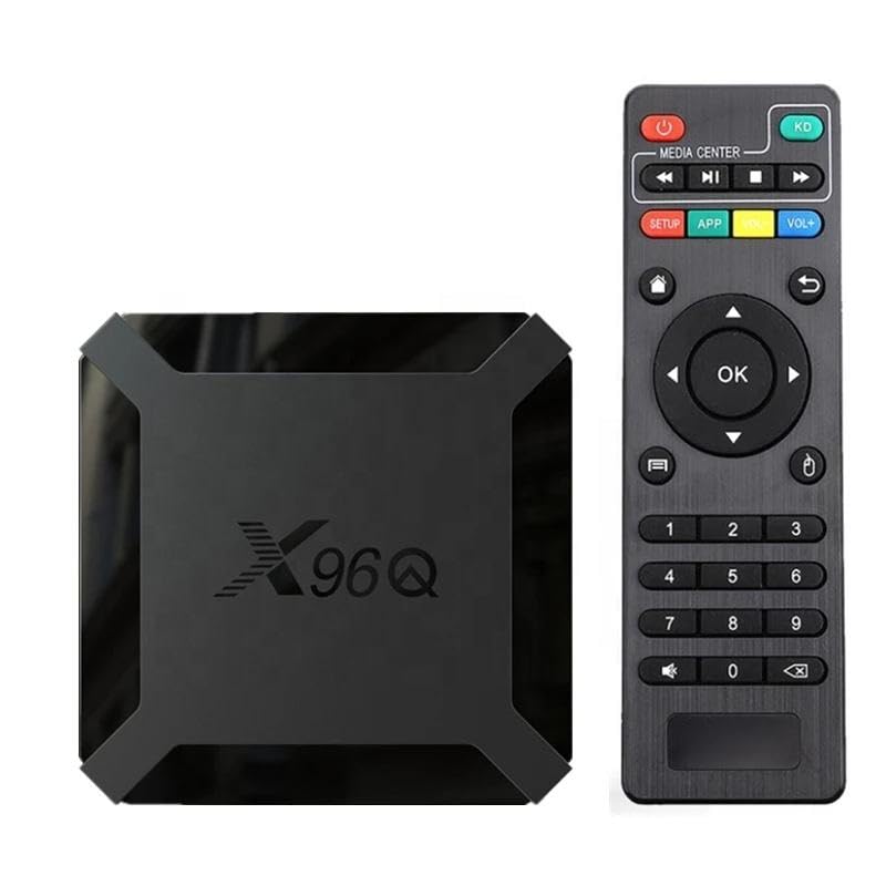 AUSEK X96Q Mini PC Box with Allwinner H313 Quad-Core, 2GB RAM, 16GB Storage, HDMI Output, Dual USB, TF Card Slot, WiFi | Android 10 Based Android PC Box