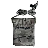 Bend-Able Reed Quiver Pouch – Holds 12+ Diaphragm Mouth Calls for Elk, Turkey & Coyote Hunting | Quick-Access Squeeze Design | Multicam Front | Breathable Mesh Back | Lanyard Included