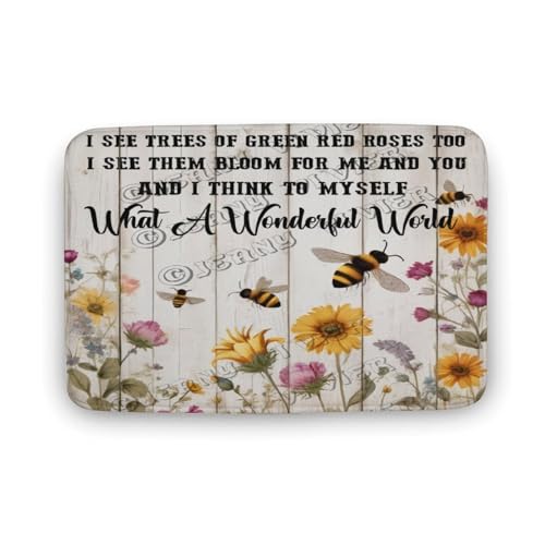 Dplplokm Bee and I Think to Myself What A Wonderful