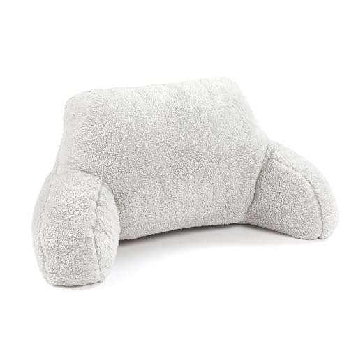 Downland Huggleland Teddy Reading Pillow in Grey