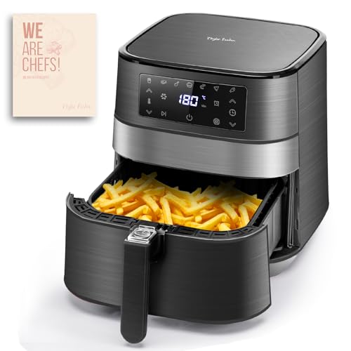 Freidoras sin aceite Taylor Swoden 3 Taylor Swoden Andrea - Freidora sin aceite, 5,5 L, 1700 W. Freidora de aire caliente, 7 menús programados, pantalla LED táctil, cesta de freír...