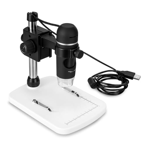 Image of 5 MP 300x Handheld USB Digital Microscope Pro with 8 LEDs Brightness Adjustable Measurement Software