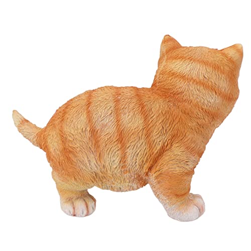 Statue de Jardin Chat en Résine Haute Qualité Résistante aux Intempéries - 6
