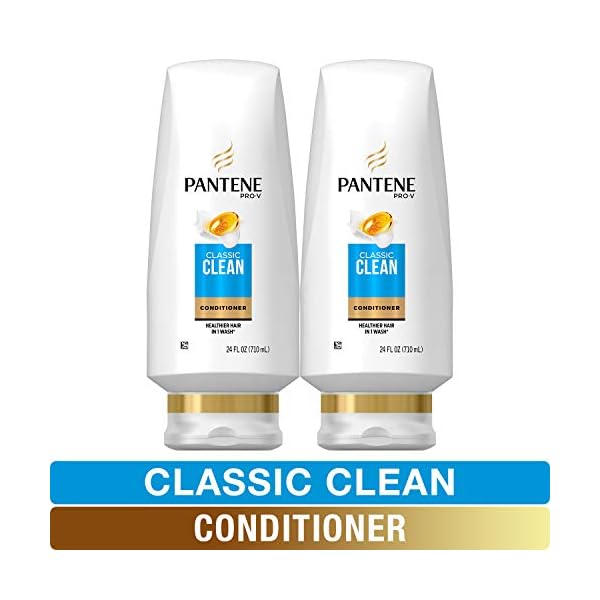 Pantene-Sulfate-Free-Conditioner-Pro-V-Classic-Clean-24-fl-oz-Twin-Pack Pantene Classic Clean Conditioner, 24 fl oz, Twin Pack