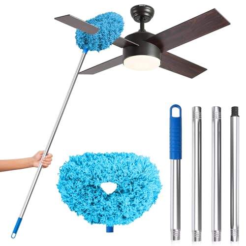 DRQ Ceiling Fan Cleaner Duster, Reusable Microfiber...