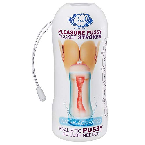 Pleasure Pussy Pocket Stroker Light masturbateur en élastomère de haute pureté