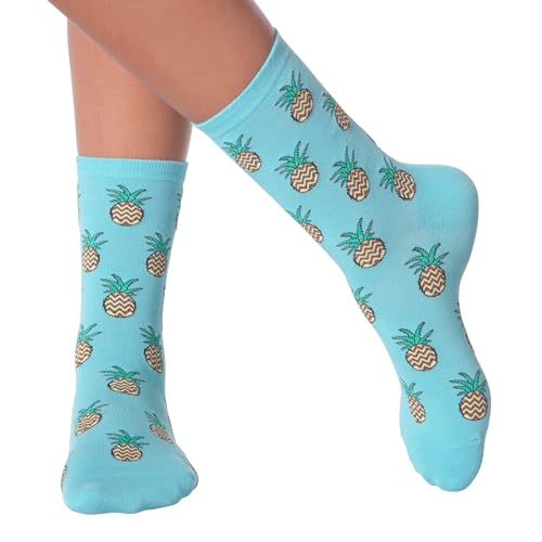 Image of K. Bell Women's Fun American Classics Crew Socks (1-Pack)