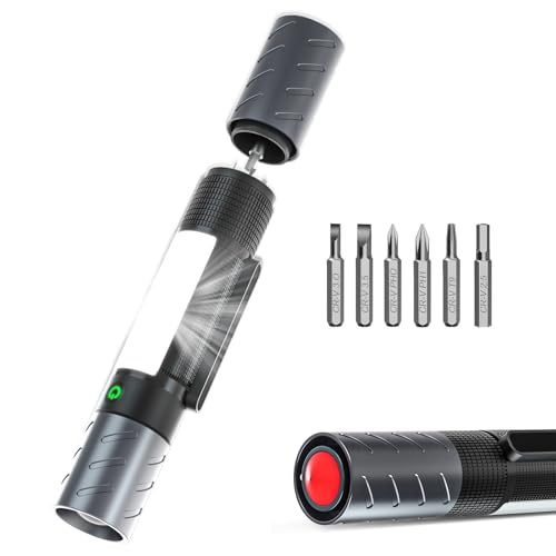 Rechargeable Car Flashlight,Car Flashlight Emergency Kit Includes Window Breaker - image 1