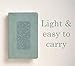 NLT Personal Size Giant Print Bible, Filament Enabled (LeatherLike, Floral Frame Teal, Red Letter): Includes Free Access to the Filament Bible App ... Notes, Devotionals, Worship Music, and Video