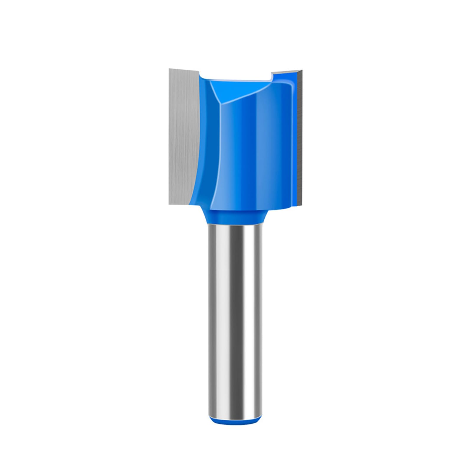 MACHSWON Straight Router Bit Milling Cutter Cutting 8mm Shank,20mm Cut Diameter & 20mm Cut Length Straight Cutting Trimming Cutter Double Flute Grooving Bits for Woodworking
