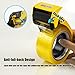 【Upgraded】 PROSUN Blade Safety Pink Cover 2 Inch Professional Packing Tape Dispenser Packaging Metal Handheld Tape Gun Sealing Cutter TG11