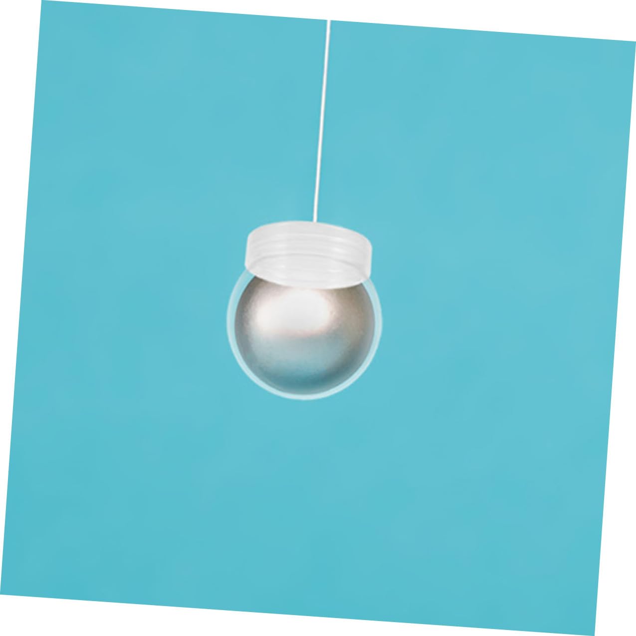 24 Pièces Kit DIY Boule à Neige Transparente Plastique Stable pour Décoration Noël et Bricolage Festive