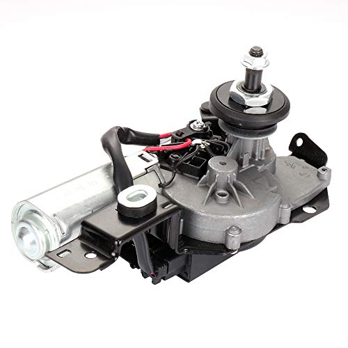 Image of SCITOO Windshield Wiper Motor Fits For 2006-2010 for Ford Explorer, Replacement OE# 40-2062,WPM2062,PPWPM2062,W-2062,7L2Z17508AA,AA1402062, 8 - Pin, Rear Side | Direct fit for 2006-2010 For Ford For Explorer|Replaces OE 40-2062|WPM2062|PPWPM2062|8 Pins|Fit for Rear Wiper Motor
