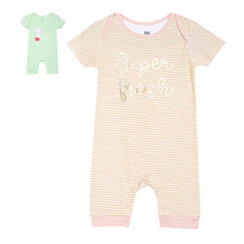 Image of miniklub Girls Pack of 2 Rompers