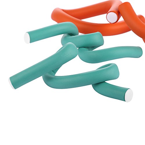 36pcs bigodini Spongia schiuma Twist riccioli DIY