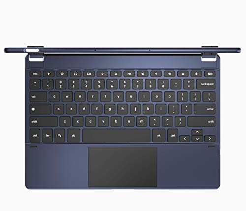 Brydge G-Type Wireless Keyboard for Google Pixel Slate | Aluminum Bluetooth Keyboard with Touchpad | Built-in Chrome OS & Google Assistant Keys | Easy Bluetooth Connect