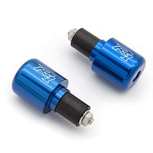 FXCNC Racing Motorcycle Handlebar Handle Bar End Cap Plugs Slider Compatible with YAMAHA YZF R1 1998 1999 2000 2001 2002 2003 2004 2005 2006 2007 2008 2009 2010-2020