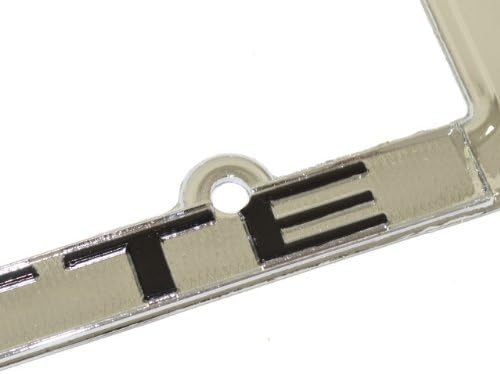 1978 Corvette License Plate Frame Chrome
