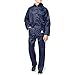 Result Mens Heavyweight Waterproof Rain Suit (Jacket & Trouser Suit) (L) (Black)