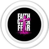 Zoom IMG-1 faith over fear maglietta con Zoom IMG-1 faith over fear maglietta con