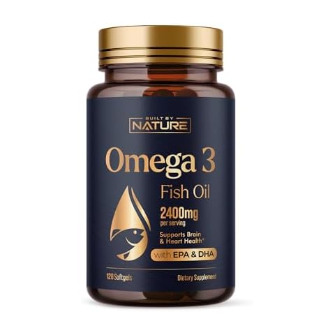 Built by Nature Omega 3 Fish Oil Cover
