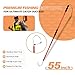 Fishing Gaff Hook Fish Hooked Gig Harpoon Gigging Spear Harpoons Pole with Stainless and Aluminum Hook for Tuna, Flagfish, Steelhead, Salmon, Fly, Kayak, Catfish, Flounder, Bass Trout Striper
