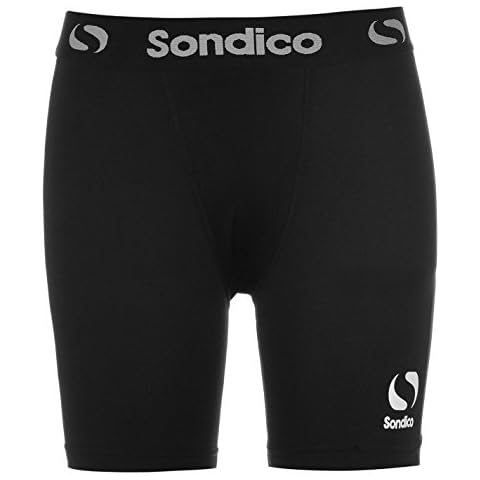 Sondico Kids Core Shorts Junior Compression Fit Exercise Sport Baselayer Bottoms Cover