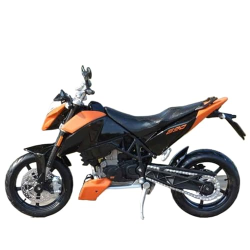 Idée Cadeau Motard Modèle Réduit Moto 1:12 Duke Orange Jouets de Collection