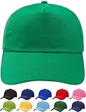 4sold Gorra de béisbol niños y niñas (Verde)