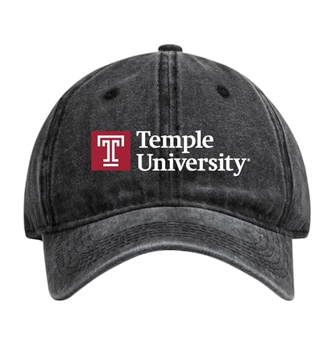 Gorra unisex con logo colorido oficial Temple University miniatura 1