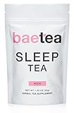 Baetea Sleep Chamomile Tea, Loose Leaf, Use to Help Relax, 30 Servings, with Potent Traditional Herbs, Ultimate Way to Relax The Mind and Body