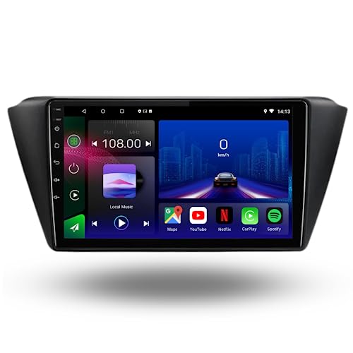 For Skoda Fabia | 2015-2020 Android 12 Car Stereo Head Unit CarPlay Android Auto Bluetooth GPS SatNav